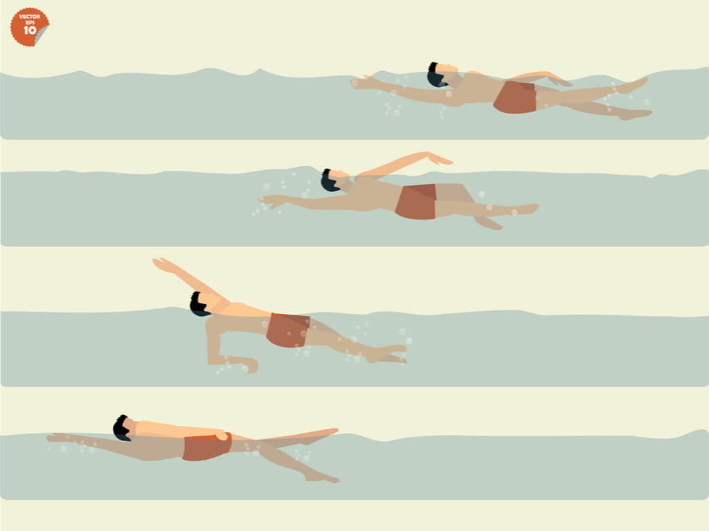 backstroke guide graphic