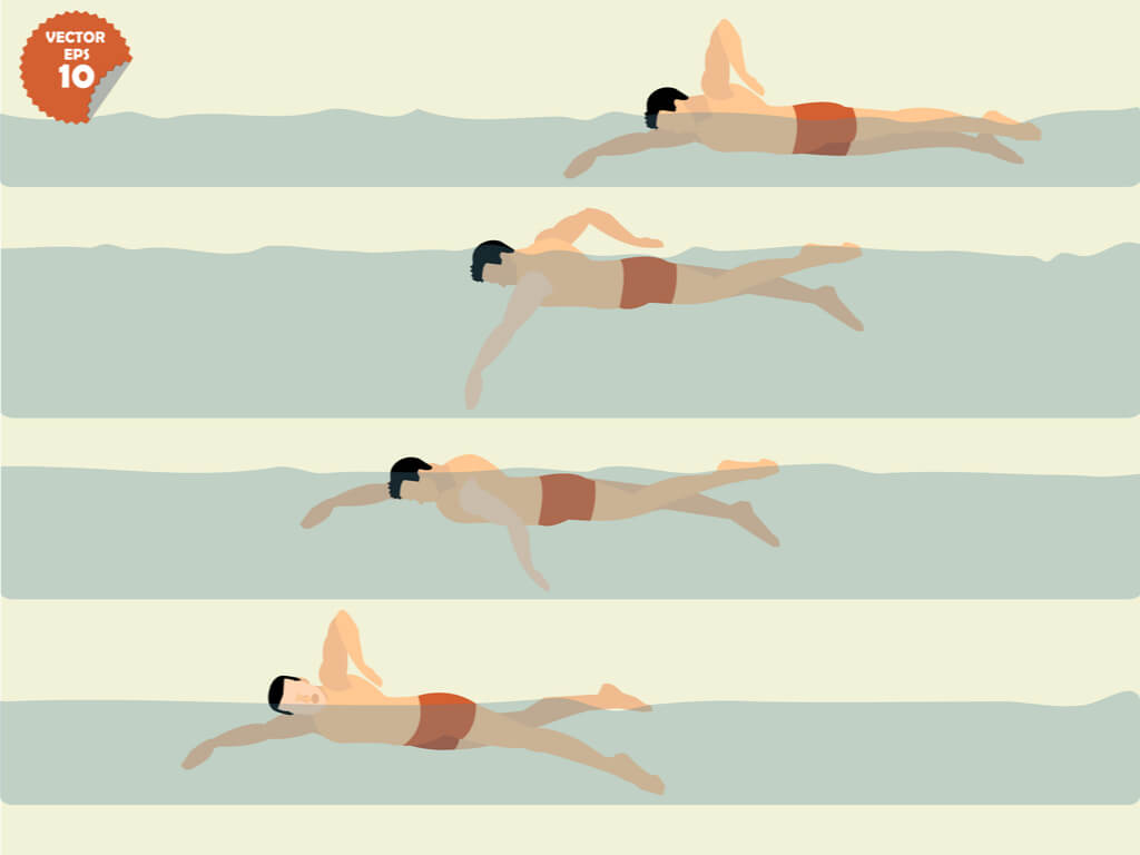 freestyle stroke guide graphic