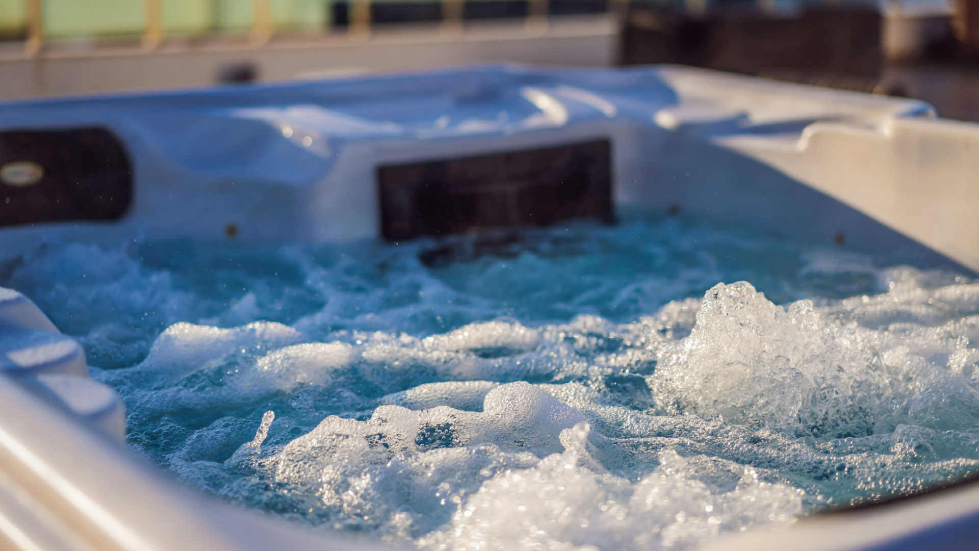 relax and recover in a hot tub