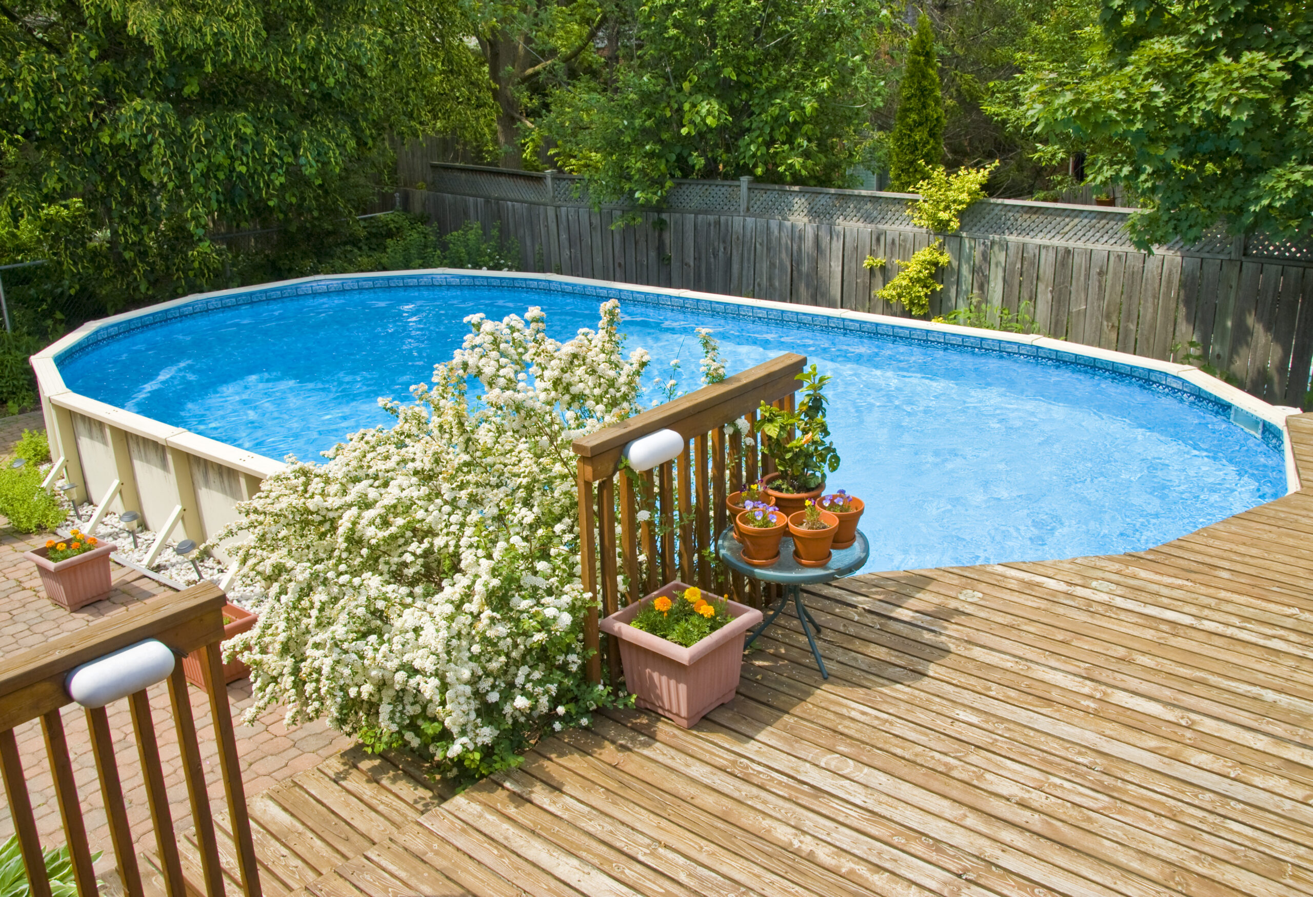 Above-ground pool