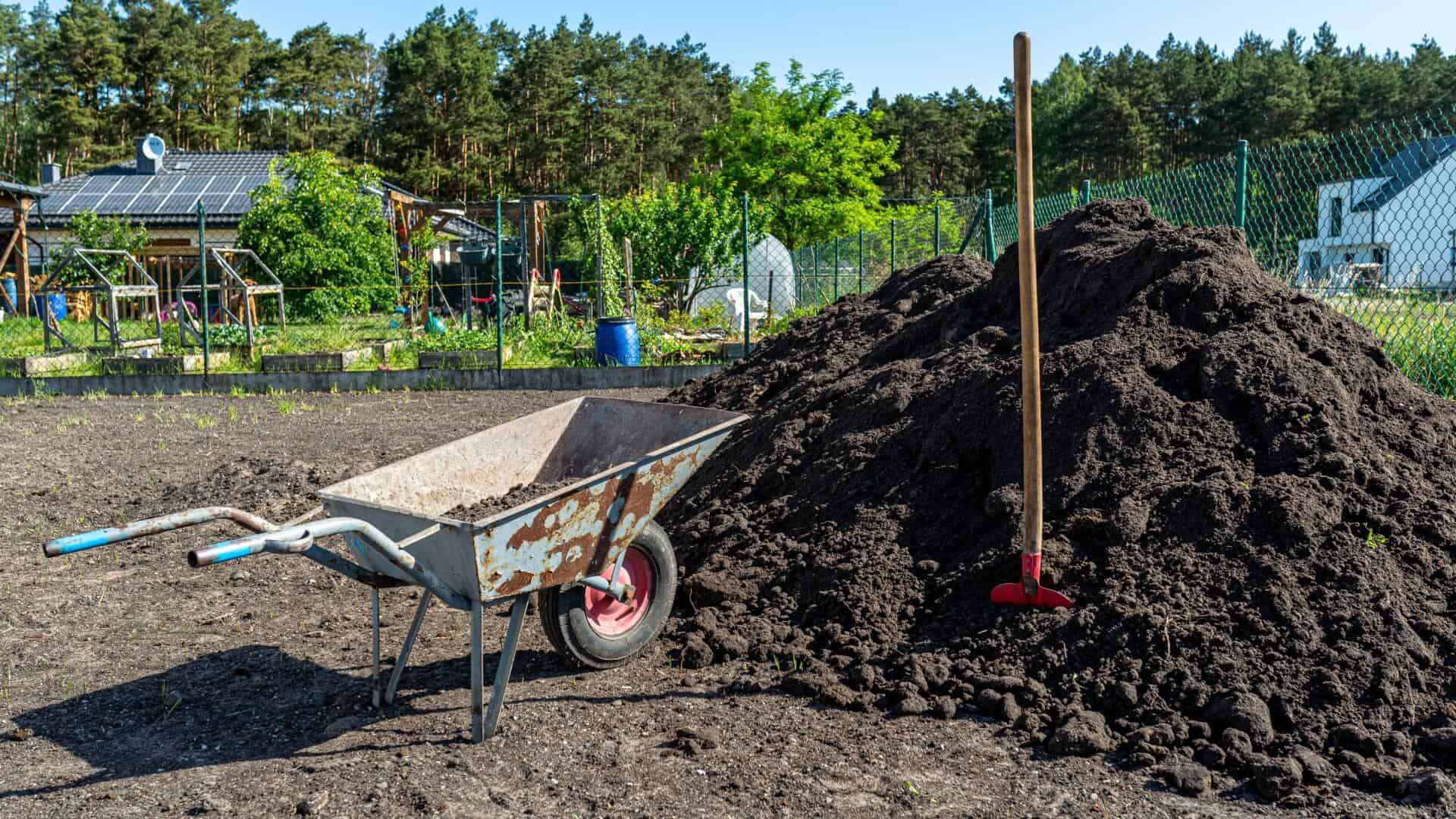 clean fill pool installation