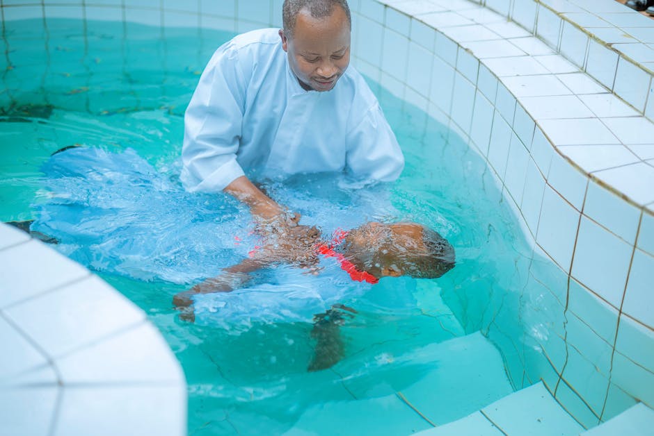 baptismal pool repair