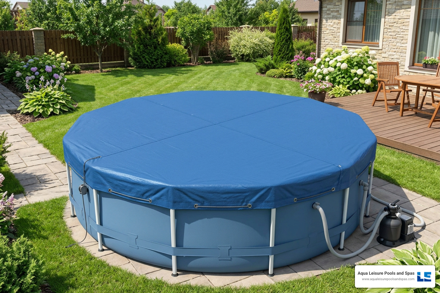 15ft pool cover round
